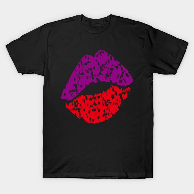 Colorful Lips T-Shirt by EunsooLee